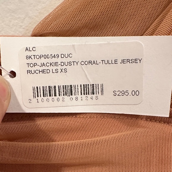 ALC Ruched Tan Top - Picture 10 of 12